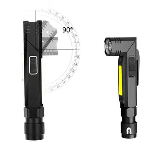 Illuminate Your Adventures with the Multifunctional Corner LED Flashlight
