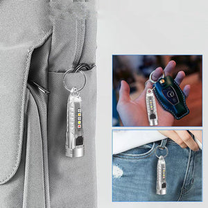 Illuminate Your Adventures with the Multi-function Portable Outdoor Flashlight