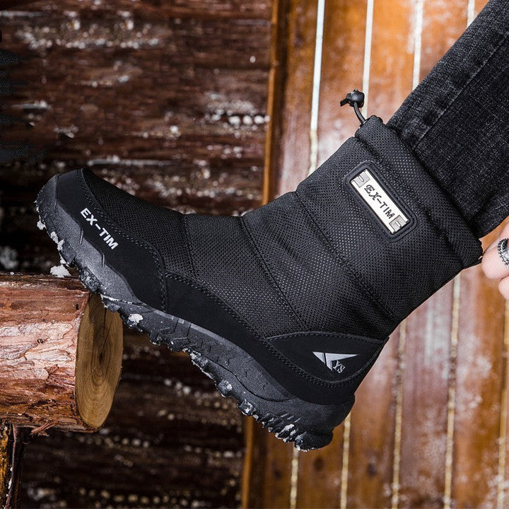 Step Up Your Winter Adventures with Men's Waterproof Snow Hiking Shoes