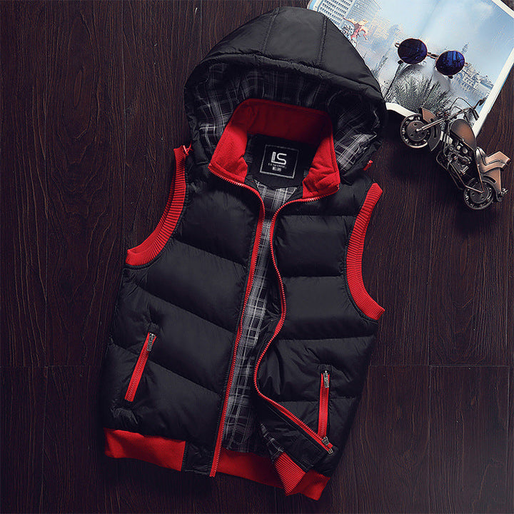 Elevate Your Autumn Wardrobe with the Men's Sports Cotton Pullover Jacket!