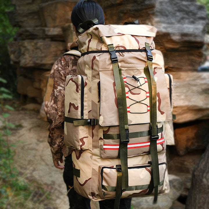 Outdoor Camping Luggage Quilt Backpack