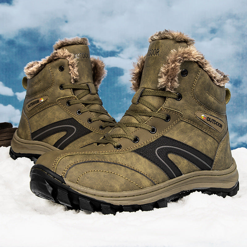 Winter Plus Velvet Warm Hiking Boots