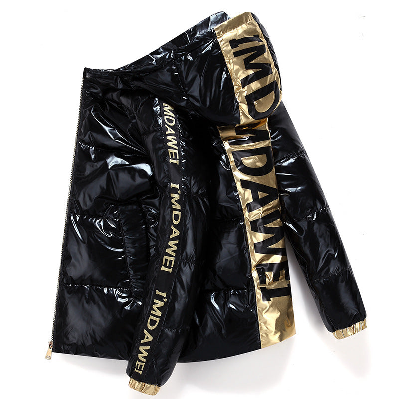 Men's Hooded Thick Loose Down Jacket