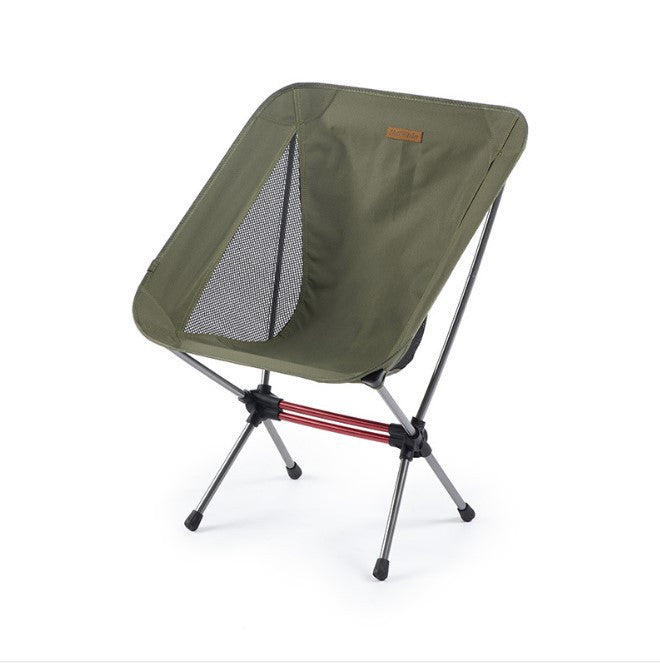 Portable Camping Aluminum Alloy Moon Chair