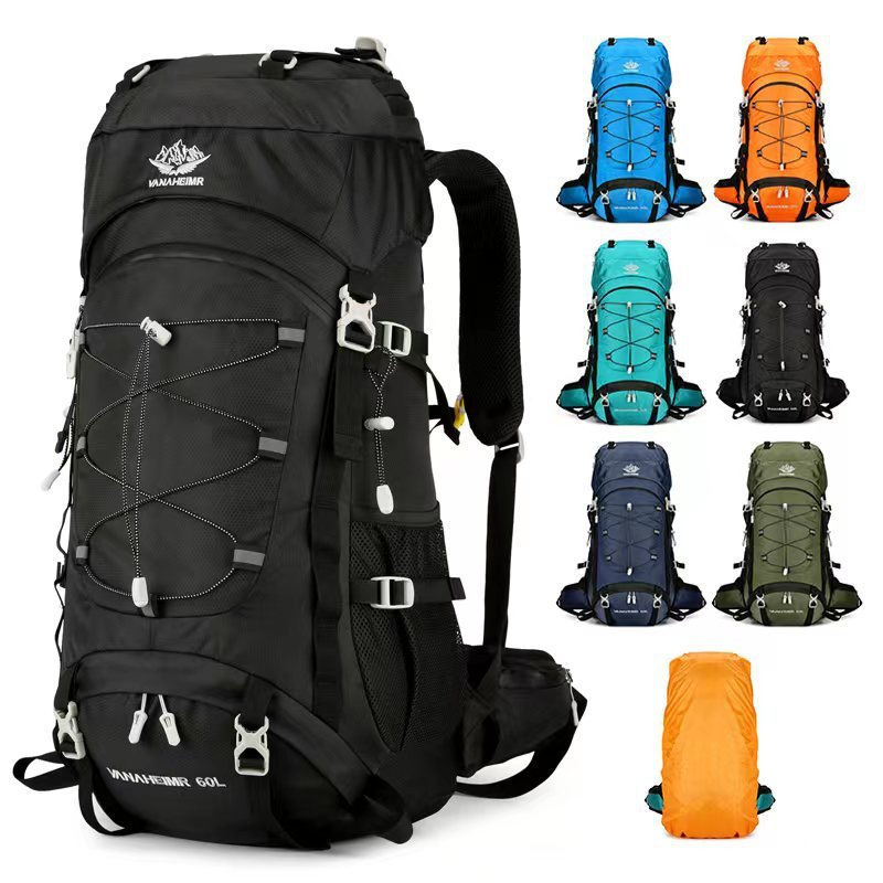 Outdoor 60 Liters Hiking Backpack