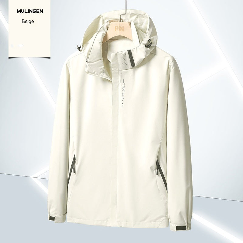 Men's And Women's Waterproof Windproof Jacket