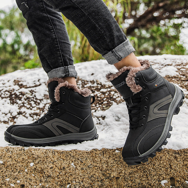 Winter Plus Velvet Warm Hiking Boots
