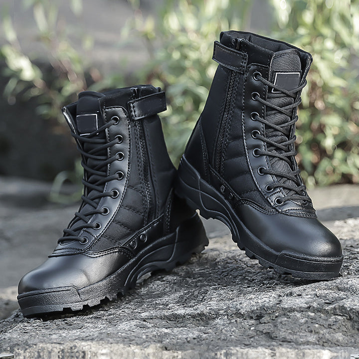 Desert combat hiking shoes