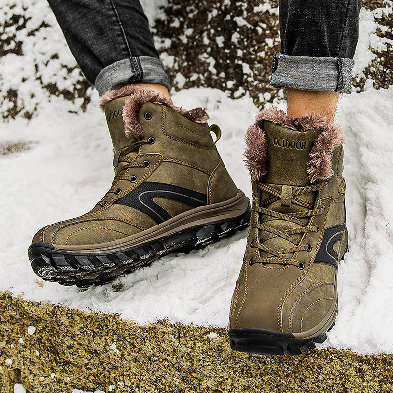 Winter Plus Velvet Warm Hiking Boots