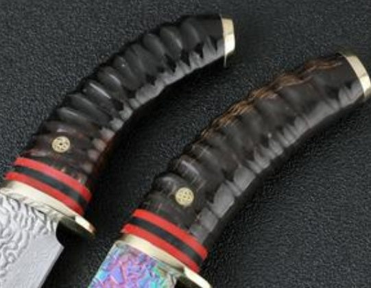 High quality forged Damascus knife