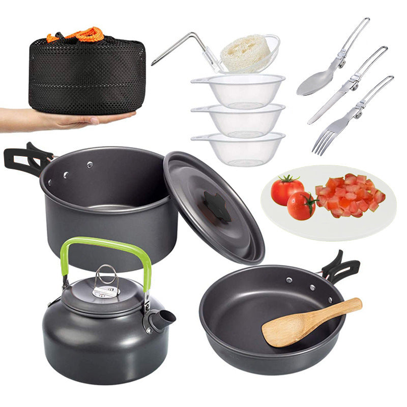 Camping Suit Pot Folding Mini Cookware