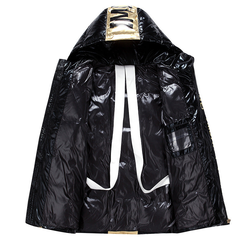 Men's Hooded Thick Loose Down Jacket