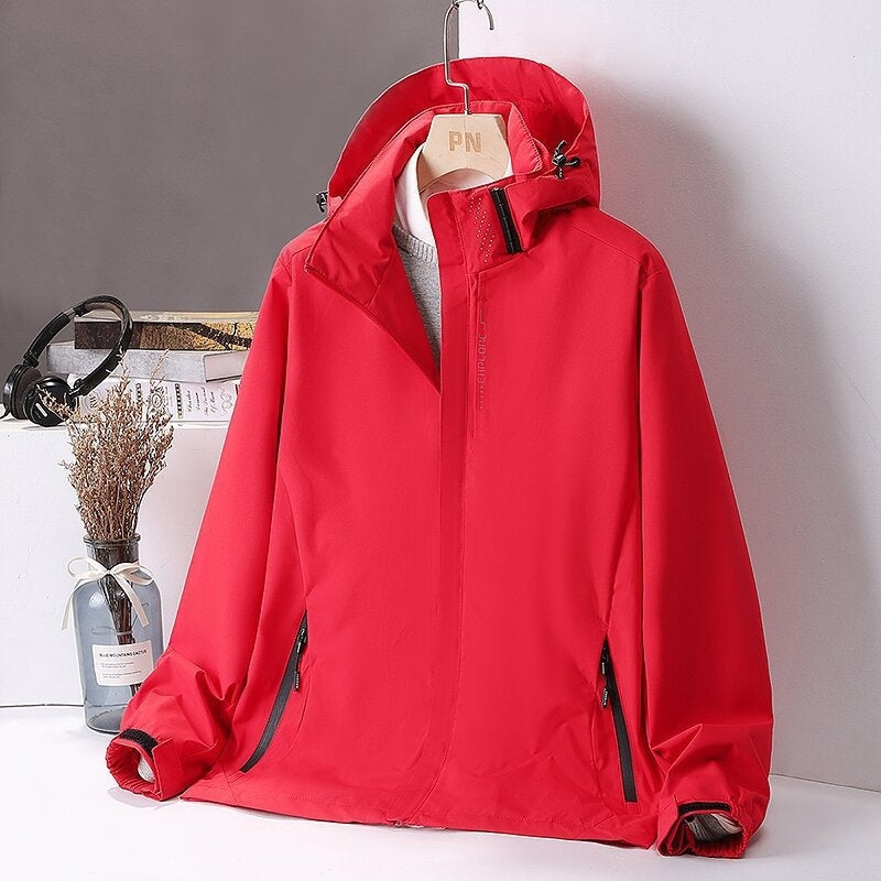 Men's And Women's Waterproof Windproof Jacket