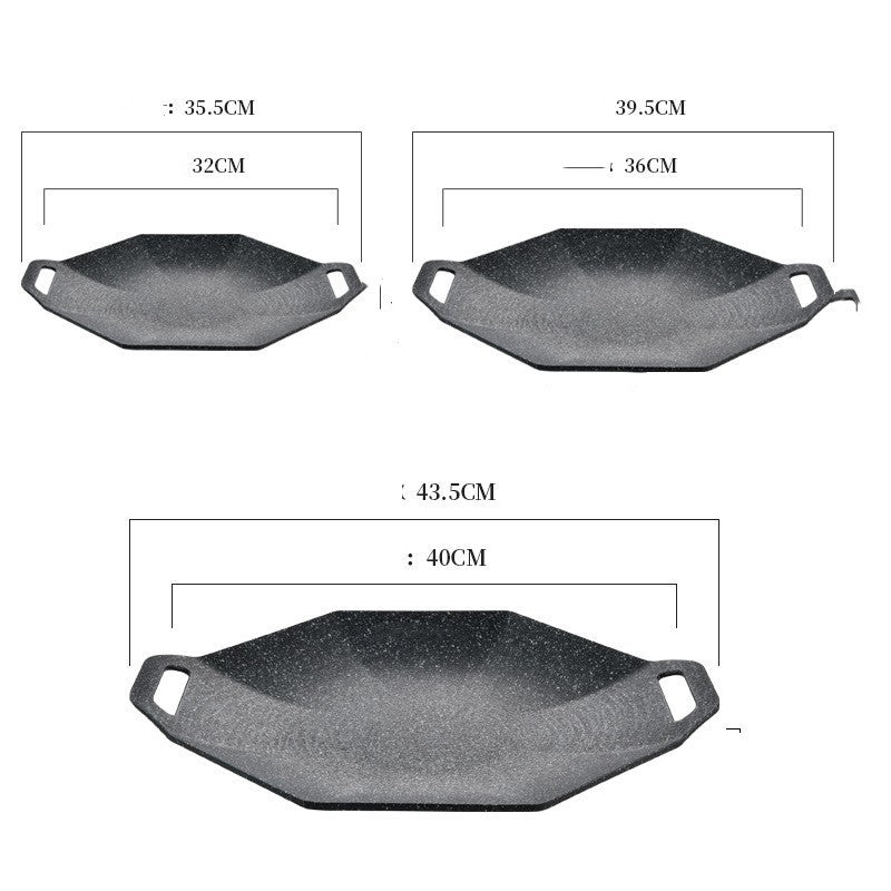 Outdoor Camping Korean Grill Pan