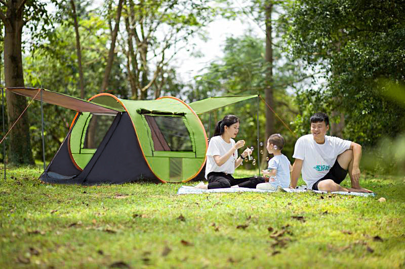 Fully Automatic Outdoor Tent Rainproof