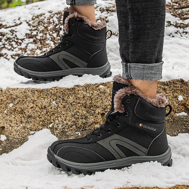 Winter Plus Velvet Warm Hiking Boots