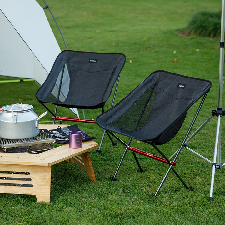 Backrest Small Stool Camping Moon Chair