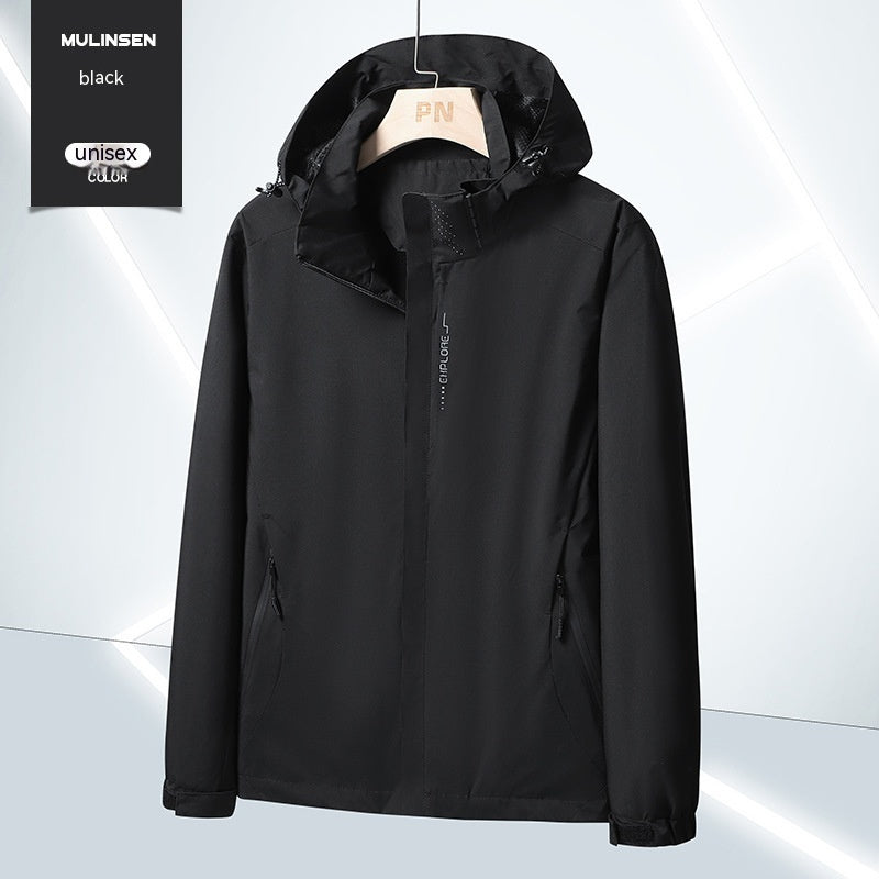 Men's And Women's Waterproof Windproof Jacket