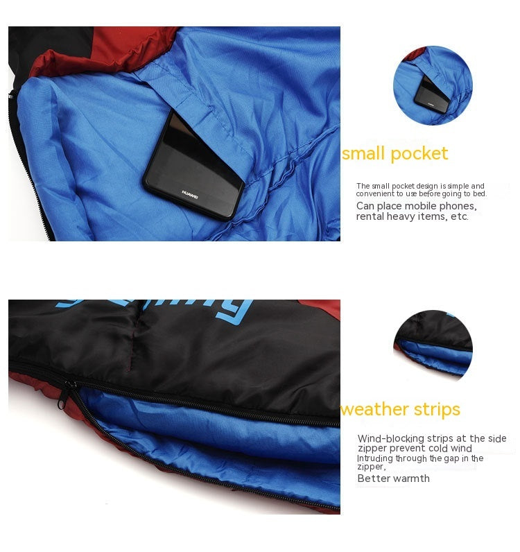 Outdoor Sleeping Bag And Winter Camping